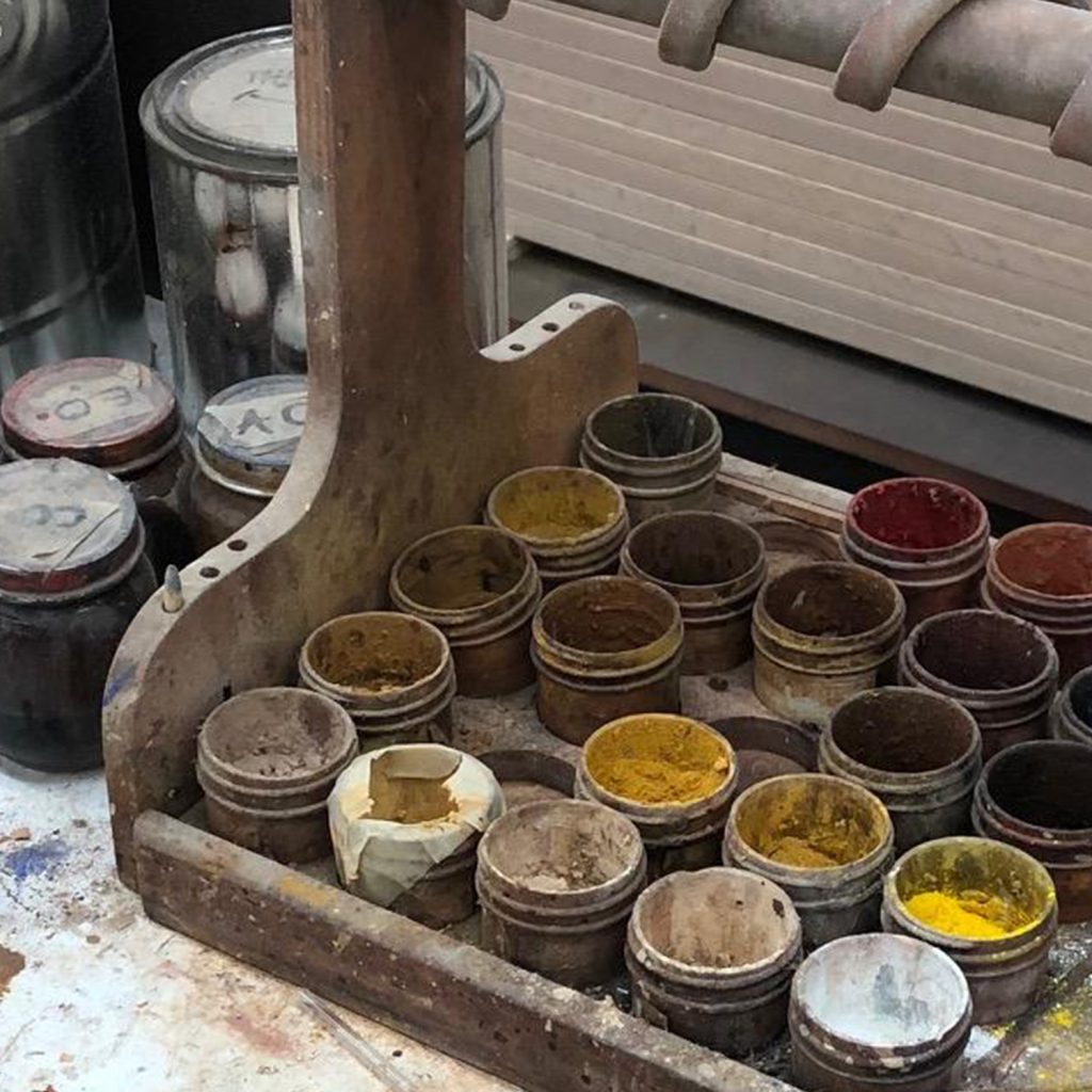 Jars of Colors and Finishes